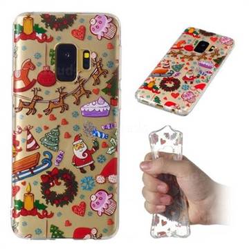 Christmas Playground Super Clear Soft TPU Back Cover for Samsung Galaxy S9