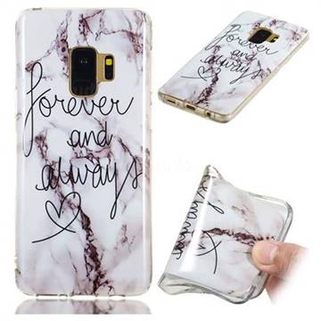 Forever Soft TPU Marble Pattern Phone Case for Samsung Galaxy S9
