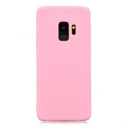 Pink Silicone Cover Samsung S9 Candy Soft Silicone Protective