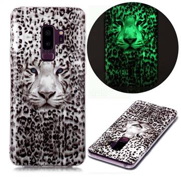 Leopard Tiger Noctilucent Soft TPU Back Cover for Samsung Galaxy S9