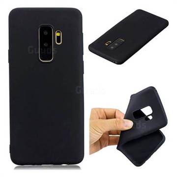 Candy TPU Soft Back Phone Cover for Samsung Galaxy S9 Plus(S9+) - Black