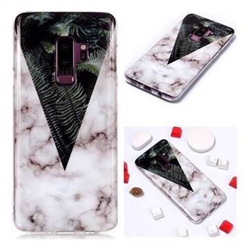 Leaf Soft TPU Marble Pattern Phone Case for Samsung Galaxy S9 Plus(S9+)