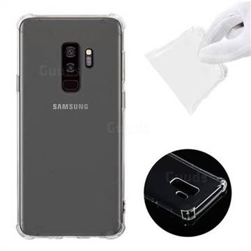 Anti-fall Clear Soft Back Cover for Samsung Galaxy S9 Plus(S9+) - Transparent
