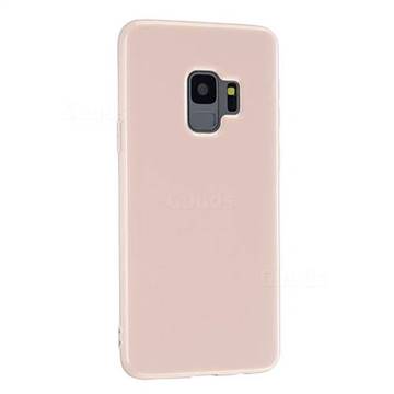 2mm Candy Soft Silicone Phone Case Cover for Samsung Galaxy S9 Plus(S9+) - Light Pink