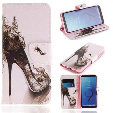 High Heels PU Leather Wallet Case for Samsung Galaxy S9 Plus(S9+)