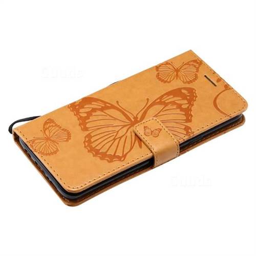 Embossing 3D Butterfly Leather Wallet Case for Samsung Galaxy S9 Plus ...