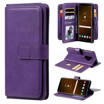 Multi-function Ten Card Slots and Photo Frame PU Leather Wallet Phone ...