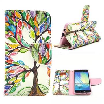 The Tree of Life Leather Wallet Case for Samsung Galaxy A3 A300 A300F