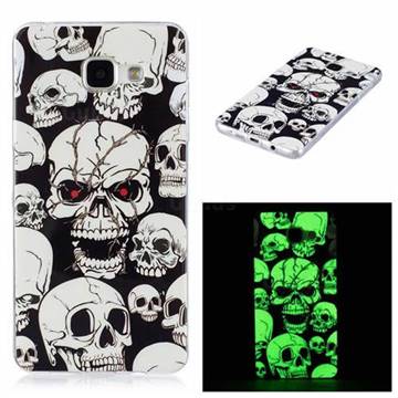Red-eye Ghost Skull Noctilucent Soft TPU Back Cover for Samsung Galaxy A3 2016 A310