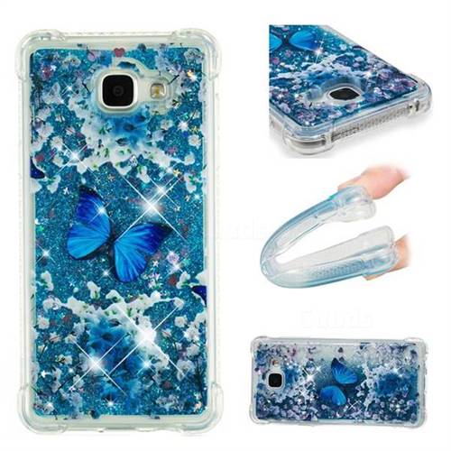 Flower Butterfly Dynamic Liquid Glitter Sand Quicksand Star TPU Case for Samsung Galaxy A3 2016 A310