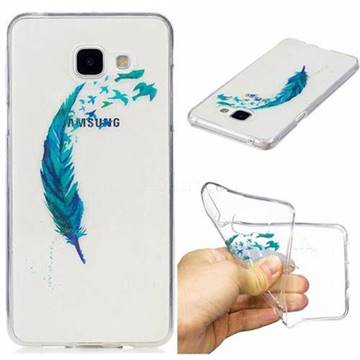 Feather Bird Super Clear Soft TPU Back Cover for Samsung Galaxy A3 2016 A310