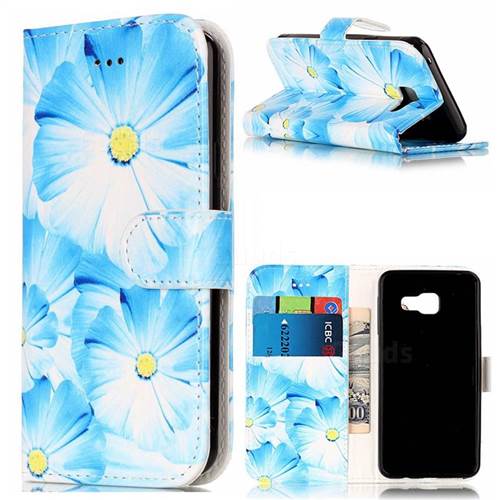 Orchid Flower PU Leather Wallet Case for Samsung Galaxy A3 2016 A310