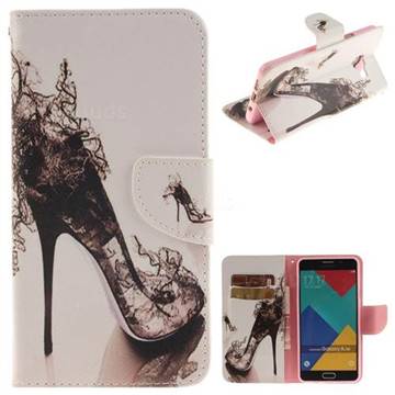 High Heels PU Leather Wallet Case for Samsung Galaxy A3 2016 A310