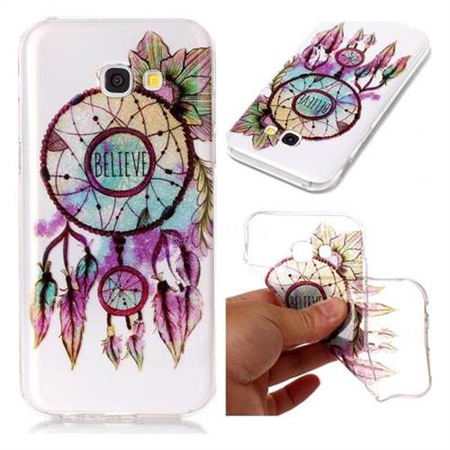 Flower Wind Chimes Super Clear Soft TPU Back Cover for Samsung Galaxy A3 2017 A320