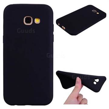 Candy Soft TPU Back Cover for Samsung Galaxy A3 2017 A320 - Black