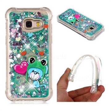 Heart Frog Lion Dynamic Liquid Glitter Sand Quicksand Star TPU Case for Samsung Galaxy A3 2017 A320