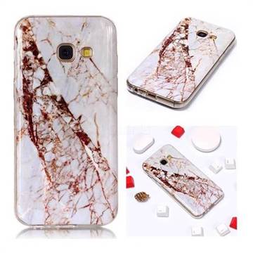 White Crushed Soft TPU Marble Pattern Phone Case for Samsung Galaxy A3 2017 A320