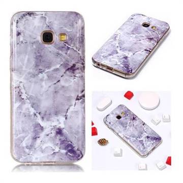 Light Gray Soft TPU Marble Pattern Phone Case for Samsung Galaxy A3 2017 A320