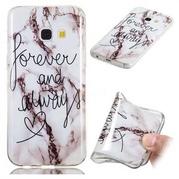 Forever Soft TPU Marble Pattern Phone Case for Samsung Galaxy A3 2017 A320