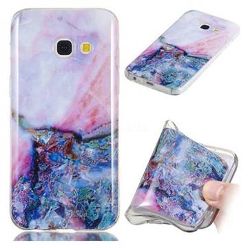 Purple Amber Soft TPU Marble Pattern Phone Case for Samsung Galaxy A3 2017 A320