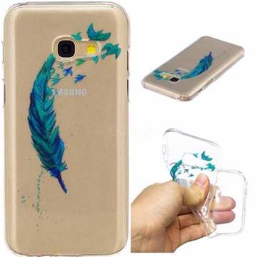 Feather Bird Super Clear Soft TPU Back Cover for Samsung Galaxy A3 2017 A320