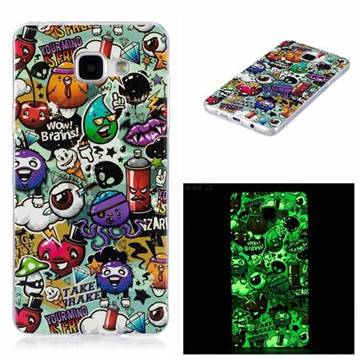 Trash Noctilucent Soft TPU Back Cover for Samsung Galaxy A5 2016 A510