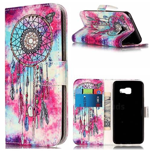 Butterfly Chimes PU Leather Wallet Case for Samsung Galaxy A5 2016 A510