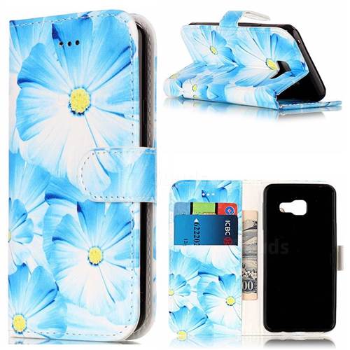Orchid Flower PU Leather Wallet Case for Samsung Galaxy A5 2016 A510