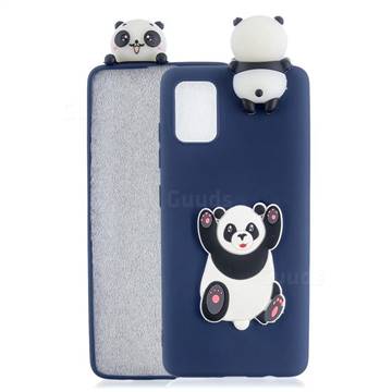 Giant Panda Soft 3D Climbing Doll Soft Case for Samsung Galaxy A51 5G