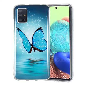 Butterfly Noctilucent Soft TPU Back Cover for Samsung Galaxy A51 5G