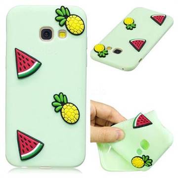 Watermelon Pineapple Soft 3D Silicone Case for Samsung Galaxy A5 2017 A520