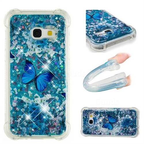 Flower Butterfly Dynamic Liquid Glitter Sand Quicksand Star TPU Case for Samsung Galaxy A5 2017 A520