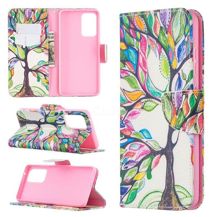 The Tree of Life Leather Wallet Case for Samsung Galaxy A52 (4G, 5G)