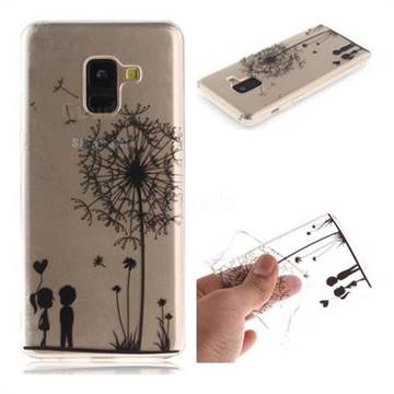 Couple Dandelion Super Clear Soft TPU Back Cover for Samsung Galaxy A8 2018 A530