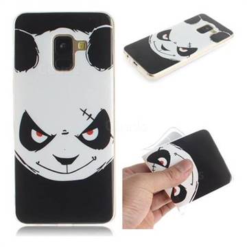 Angry Bear IMD Soft TPU Cell Phone Back Cover for Samsung Galaxy A8 2018 A530
