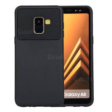 Carapace Soft Back Phone Cover for Samsung Galaxy A8 2018 A530 - Black