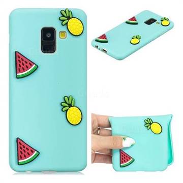 Watermelon Pineapple Soft 3D Silicone Case for Samsung Galaxy A8 2018 A530