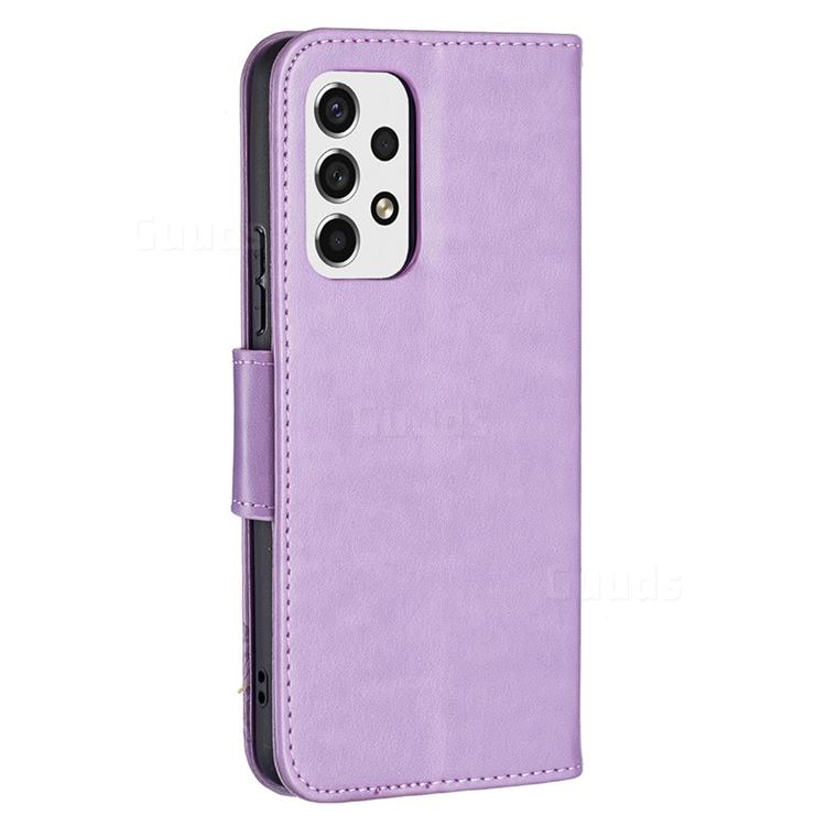 Kowauri Case for Samsung Galaxy A53 5G,PU Leather Wallet Folio Flip Case  Zipper Pocket Card Holder Slots Magnetic Closure Shockproof