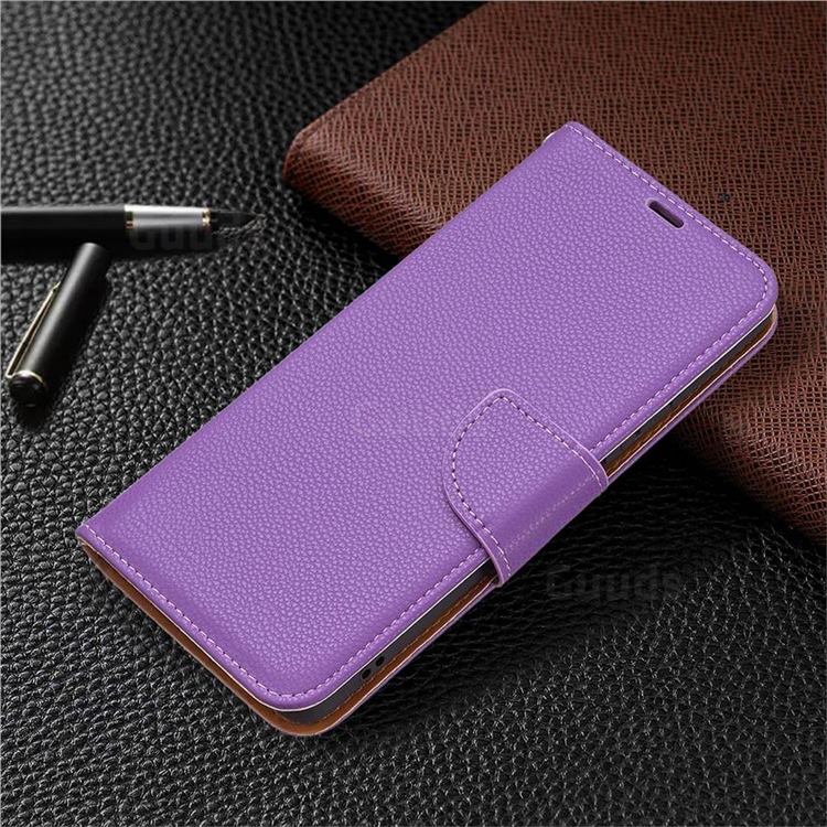 Classic Luxury Litchi Leather Phone Wallet Case for Samsung Galaxy A53