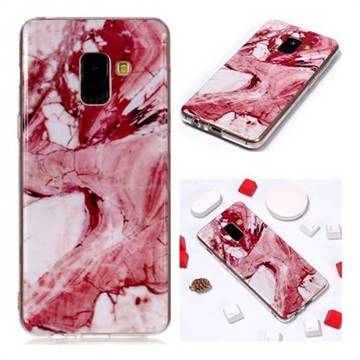 Pork Belly Soft TPU Marble Pattern Phone Case for Samsung Galaxy A6 (2018)
