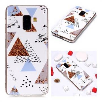 Hill Soft TPU Marble Pattern Phone Case for Samsung Galaxy A6 (2018)