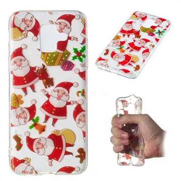 Santa Claus Super Clear Soft TPU Back Cover for Samsung Galaxy A6 (2018)