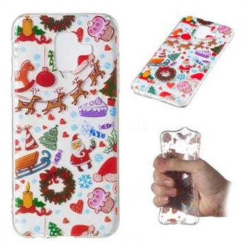 Christmas Playground Super Clear Soft TPU Back Cover for Samsung Galaxy A6 (2018)