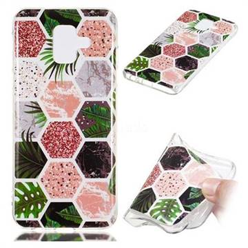 Rainforest Soft TPU Marble Pattern Phone Case for Samsung Galaxy A6 (2018)