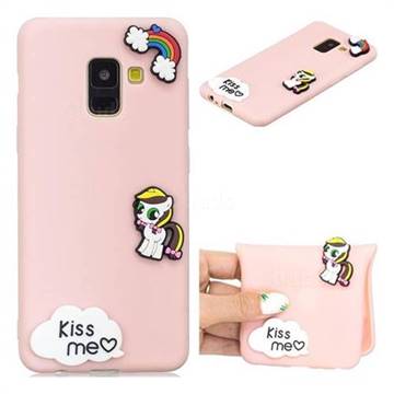 Kiss me Pony Soft 3D Silicone Case for Samsung Galaxy A6 (2018)