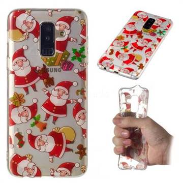 Santa Claus Super Clear Soft TPU Back Cover for Samsung Galaxy A6 Plus (2018)