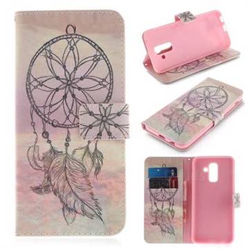 Dream Catcher PU Leather Wallet Case for Samsung Galaxy A6 Plus (2018)