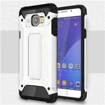 King Kong Armor Premium Shockproof Dual Layer Rugged Hard Cover for Samsung Galaxy A7 2016 A710 - White