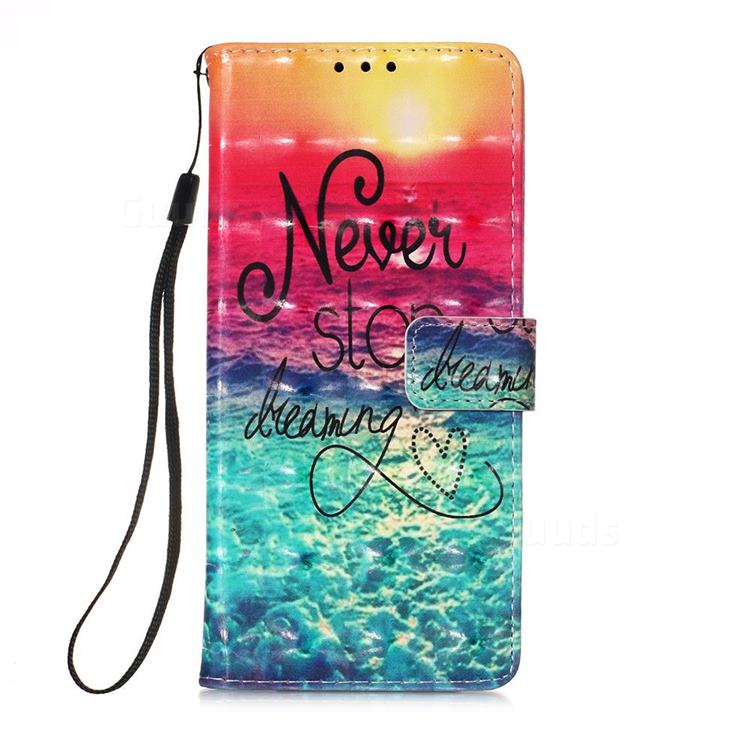 Colorful Dream Catcher 3D Painted Leather Wallet Case for Samsung Galaxy A71 5G