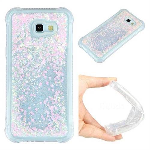 Dynamic Liquid Glitter Sand Quicksand Star TPU Case for Samsung Galaxy A7 2017 A720 - Pink
